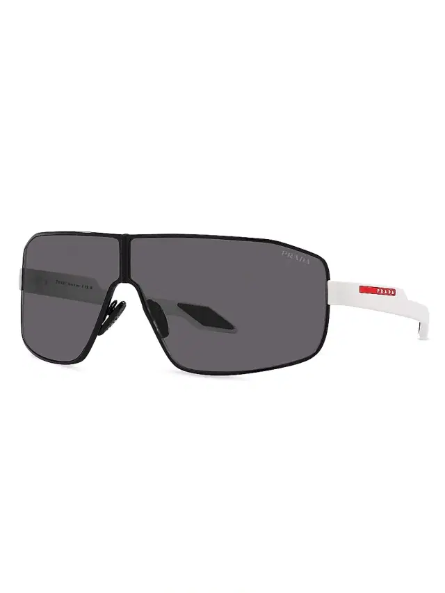 Prada Linea Rossa Men's PS 54YS 74 Sunglasses - Black