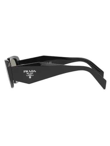 Prada Men's 49MM Square Sunglasses - Grey Mirror | Thumbnail 3 Prada Men's 49MM Square Sunglasses - Grey Mirror | Thumbnail 3
