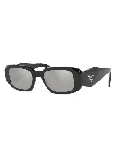 Prada Men's 49MM Square Sunglasses - Grey Mirror | Thumbnail 1 Prada Men's 49MM Square Sunglasses - Grey Mirror | Thumbnail 1
