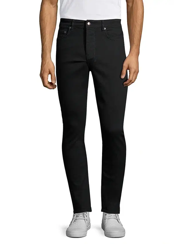Men's Chitch Tapered-fit Jeans - Black