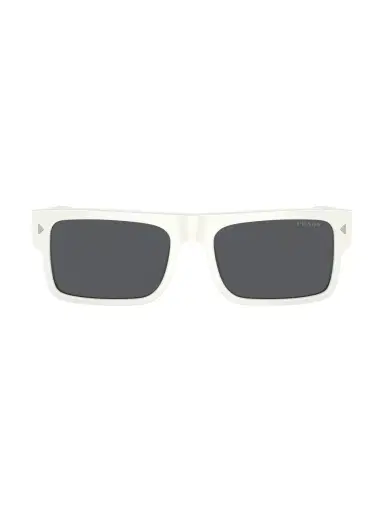 Prada Men's 59MM Rectangular Sunglasses - White Smoke | Thumbnail 6 Prada Men's 59MM Rectangular Sunglasses - White Smoke | Thumbnail 6