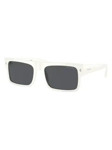Prada Men's 59MM Rectangular Sunglasses - White Smoke | Thumbnail 1 Prada Men's 59MM Rectangular Sunglasses - White Smoke | Thumbnail 1