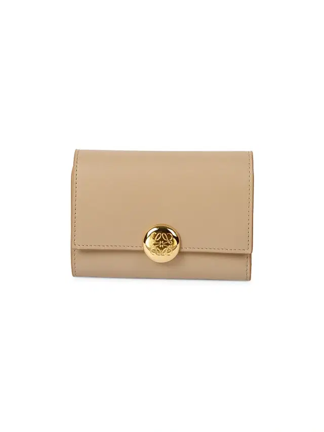 Women's Pebbled Leather Wallet - Sand Women's Pebbled Leather Wallet - Sand