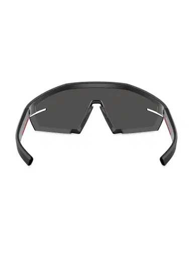 Prada Linea Rossa Men's Prada 0Ps 03Zs 144MM Sunglasses - Matte Black Smoke | Thumbnail 4