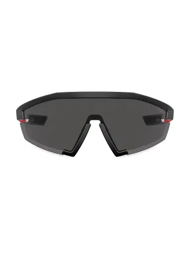 Prada Linea Rossa Men's Prada 0Ps 03Zs 144MM Sunglasses - Matte Black Smoke | Thumbnail 1