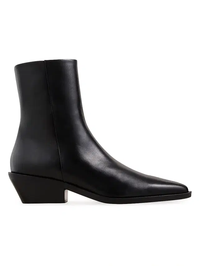Women's Hudson 50MM Leather Boots - Black