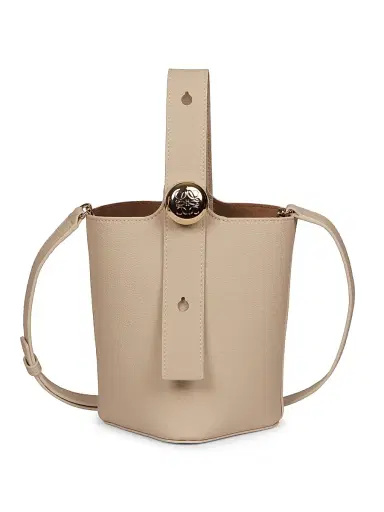 Loewe Women's Mini Pebble Leather Bucket Bag - Sand | Thumbnail 1 Loewe Women's Mini Pebble Leather Bucket Bag - Sand | Thumbnail 1