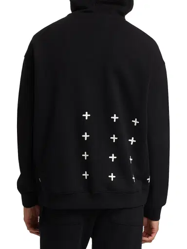 Ksubi Men's 4 x 4 Kross Biggie Oversized Cotton Hoodie - Black - Size XXL | Thumbnail 5 Ksubi Men's 4 x 4 Kross Biggie Oversized Cotton Hoodie - Black - Size XXL | Thumbnail 5