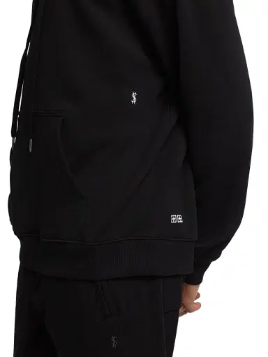 Ksubi Men's 4 x 4 Kross Biggie Oversized Cotton Hoodie - Black - Size XXL | Thumbnail 6 Ksubi Men's 4 x 4 Kross Biggie Oversized Cotton Hoodie - Black - Size XXL | Thumbnail 6