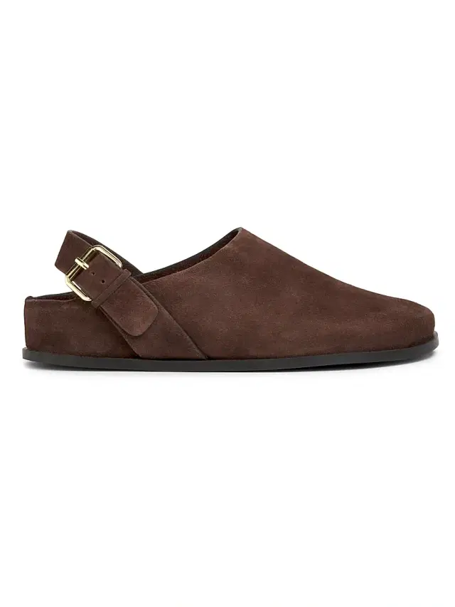A.Emery Women's Louis Suede Clogs - Walnut