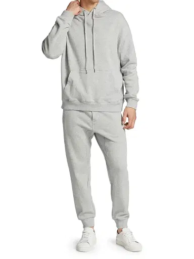 Ksubi Men's Restore Trax Cotton Slim-fit Cuffed Joggers - Grey - Size Large | Thumbnail 2