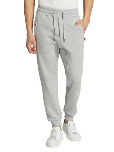 Ksubi Men's Restore Trax Cotton Slim-fit Cuffed Joggers - Grey - Size Large | Thumbnail 3