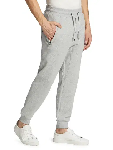 Ksubi Men's Restore Trax Cotton Slim-fit Cuffed Joggers - Grey - Size Large | Thumbnail 4