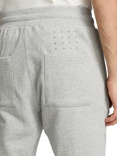 Ksubi Men's Restore Trax Cotton Slim-fit Cuffed Joggers - Grey - Size Large | Thumbnail 6