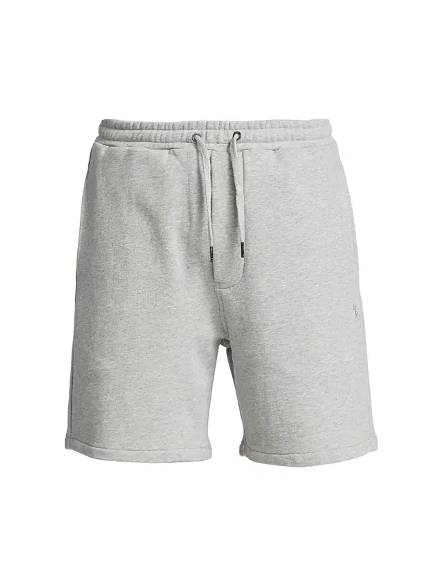 Men's 4 x 4 Lofi Track Cotton Shorts - Grey
