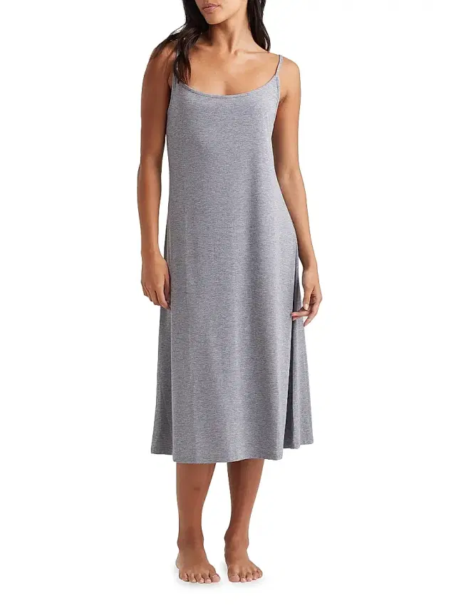 Women's Juliette Jersey Nightie - Grey