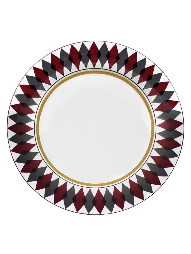 Armonia Dinner Plate 4-Piece Set - Red