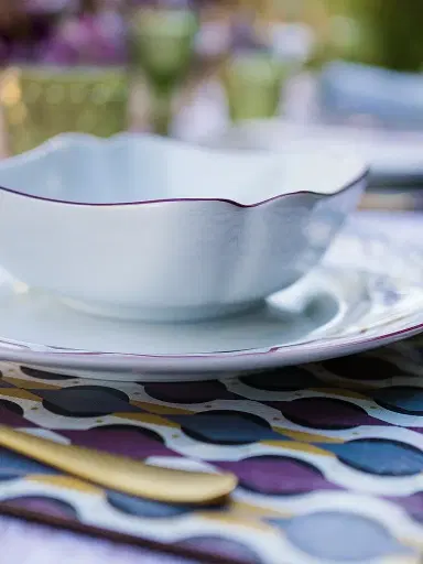 The Lino Entropia 4-Piece Cereal Bowl Set - Red | Thumbnail 4
