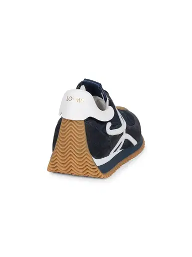 Loewe Men's Flow Runner Monogram Logo Sneakers - Dark Navy - Size 14 | Thumbnail 3