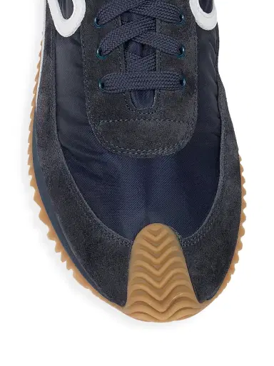 Loewe Men's Flow Runner Monogram Logo Sneakers - Dark Navy - Size 14 | Thumbnail 4
