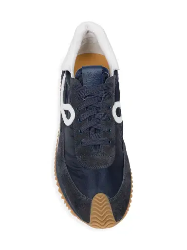Loewe Men's Flow Runner Monogram Logo Sneakers - Dark Navy - Size 14 | Thumbnail 5