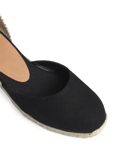 Castañer Women's Carina 3 Espadrille Wedge Sandals - Black - Size 10 | Thumbnail 5 Castañer Women's Carina 3 Espadrille Wedge Sandals - Black - Size 10 | Thumbnail 5