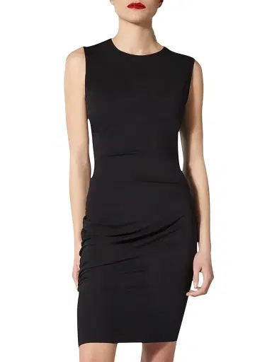 Wolford Women's Pure Sleeveless Minidress - Black | Thumbnail 3