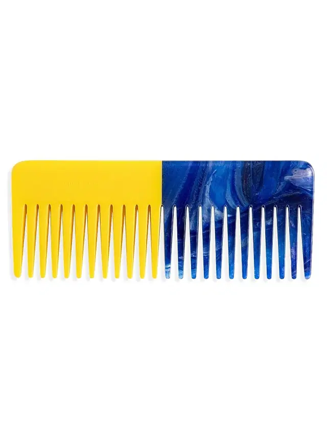 Dries Van Noten Women's Bi-Color Wide-Tooth Comb