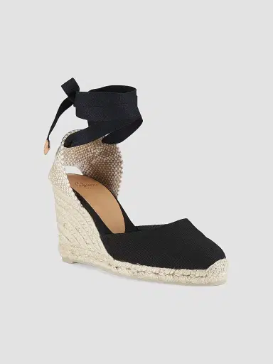 Castañer Women's Carina Espadrille Wedges - Black - Size 10 | Thumbnail 2 Castañer Women's Carina Espadrille Wedges - Black - Size 10 | Thumbnail 2
