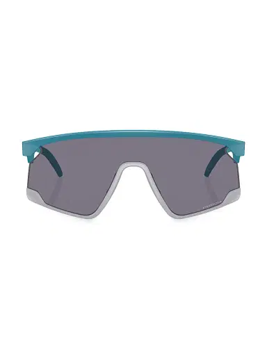 Oakley Men's BXTR Prism Rectangular Shield Sunglasses - Teal Grey Blue Grey | Thumbnail 2 Oakley Men's BXTR Prism Rectangular Shield Sunglasses - Teal Grey Blue Grey | Thumbnail 2