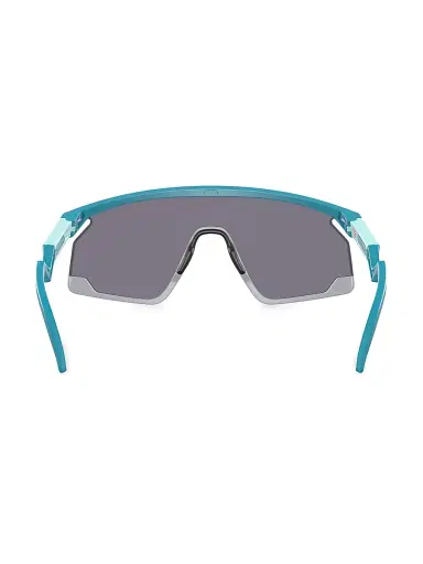 Oakley Men's BXTR Prism Rectangular Shield Sunglasses - Teal Grey Blue Grey | Thumbnail 4 Oakley Men's BXTR Prism Rectangular Shield Sunglasses - Teal Grey Blue Grey | Thumbnail 4