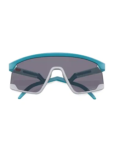 Oakley Men's BXTR Prism Rectangular Shield Sunglasses - Teal Grey Blue Grey | Thumbnail 5 Oakley Men's BXTR Prism Rectangular Shield Sunglasses - Teal Grey Blue Grey | Thumbnail 5