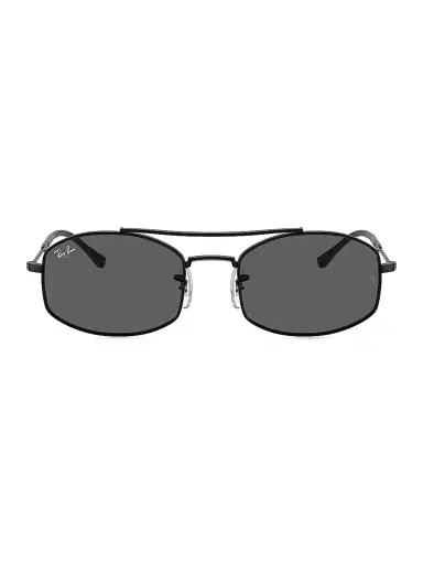 Ray-Ban Men's RB3719 54MM Oval Sunglasses - Black Dark Grey | Thumbnail 2 Ray-Ban Men's RB3719 54MM Oval Sunglasses - Black Dark Grey | Thumbnail 2