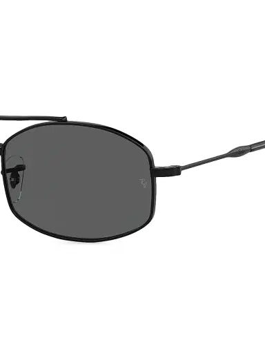 Ray-Ban Men's RB3719 54MM Oval Sunglasses - Black Dark Grey | Thumbnail 3 Ray-Ban Men's RB3719 54MM Oval Sunglasses - Black Dark Grey | Thumbnail 3