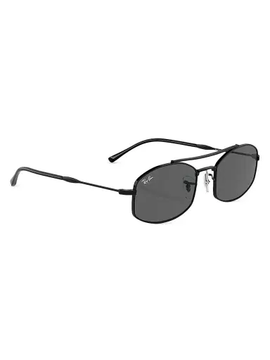 Ray-Ban Men's RB3719 54MM Oval Sunglasses - Black Dark Grey | Thumbnail 4 Ray-Ban Men's RB3719 54MM Oval Sunglasses - Black Dark Grey | Thumbnail 4