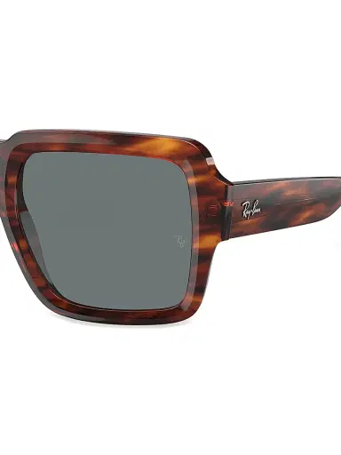 Ray-Ban Men's RB4408 54MM Square Sunglasses - Striped Havana | Thumbnail 3 Ray-Ban Men's RB4408 54MM Square Sunglasses - Striped Havana | Thumbnail 3