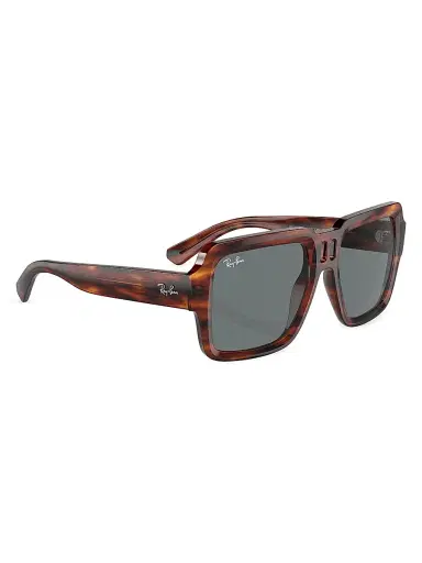 Ray-Ban Men's RB4408 54MM Square Sunglasses - Striped Havana | Thumbnail 4 Ray-Ban Men's RB4408 54MM Square Sunglasses - Striped Havana | Thumbnail 4