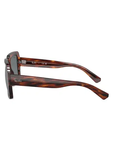Ray-Ban Men's RB4408 54MM Square Sunglasses - Striped Havana | Thumbnail 7 Ray-Ban Men's RB4408 54MM Square Sunglasses - Striped Havana | Thumbnail 7