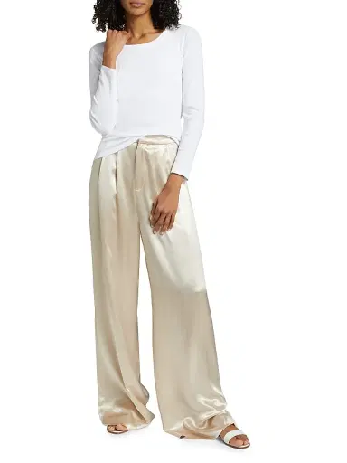 Papinelle Women's Milla Long-Sleeve Stretch Cotton Top - White | Thumbnail 2 Papinelle Women's Milla Long-Sleeve Stretch Cotton Top - White | Thumbnail 2