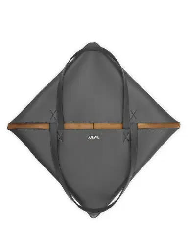 Loewe Men's Large Puzzle Fold Leather Tote Bag | Thumbnail 5