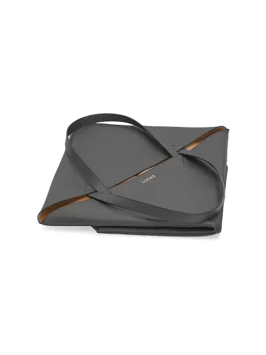 Loewe Men's Large Puzzle Fold Leather Tote Bag | Thumbnail 6