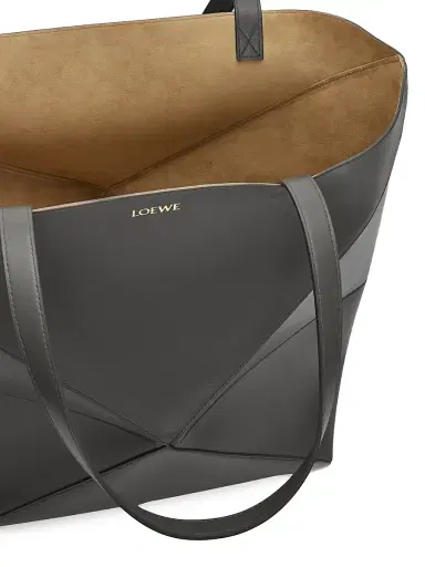 Loewe Men's Large Puzzle Fold Leather Tote Bag | Thumbnail 7