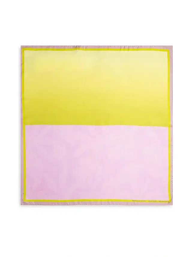 Dries Van Noten Women's Foulard Jardin De L'Orangerie Silk Scarf - Jardin De Lorangerie