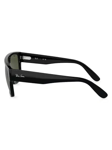 Ray-Ban Men's RB0360 57MM Drifter Square Sunglasses - Black Dark Green | Thumbnail 3