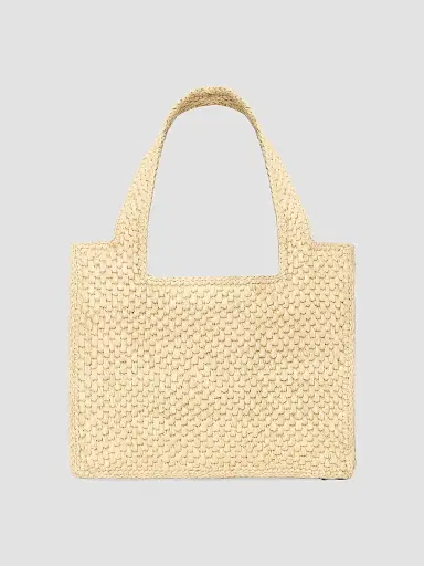 Loewe Women's x Paula's Ibiza Mini Raffia Tote Bag - Natural | Thumbnail 4 Loewe Women's x Paula's Ibiza Mini Raffia Tote Bag - Natural | Thumbnail 4