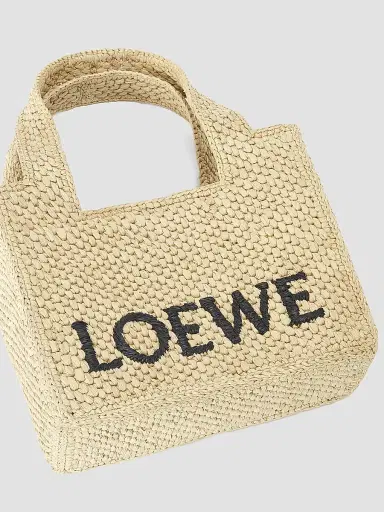 Loewe Women's x Paula's Ibiza Mini Raffia Tote Bag - Natural | Thumbnail 7 Loewe Women's x Paula's Ibiza Mini Raffia Tote Bag - Natural | Thumbnail 7