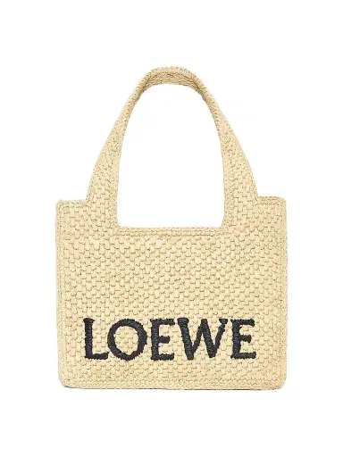 Loewe Women's x Paula's Ibiza Mini Raffia Tote Bag - Natural | Thumbnail 1 Loewe Women's x Paula's Ibiza Mini Raffia Tote Bag - Natural | Thumbnail 1