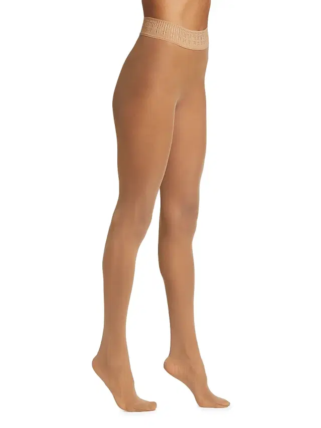 Wolford Women's Fatal 15 Seamless Tights - Gobi