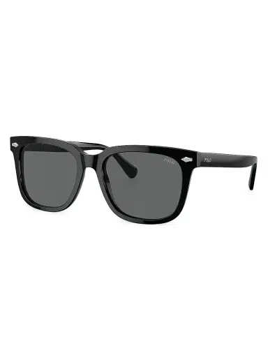 Polo Ralph Lauren Men's 55MM Square Sunglasses | Thumbnail 2