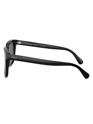 Polo Ralph Lauren Men's 55MM Square Sunglasses | Thumbnail 4